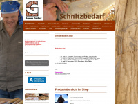 schnitzbedarf.ch Webseite Vorschau