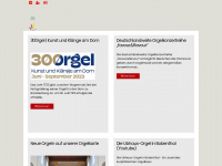 deutsche-orgelstrasse.de Webseite Vorschau