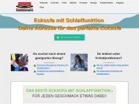 ecksofa-mit-schlaffunktion.de Webseite Vorschau