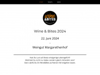 wineandbites.de Webseite Vorschau