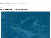 autofreies-wuppertal.de Webseite Vorschau