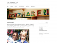 kita-rotznasen-wuppertal.de Webseite Vorschau