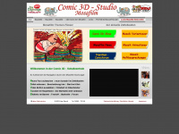 comic3d-studio.de Webseite Vorschau