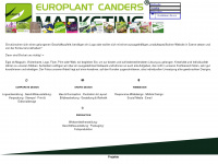 europlant-canders-marketing.de Webseite Vorschau