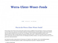 werra-ulster-weser-fonds.de Webseite Vorschau