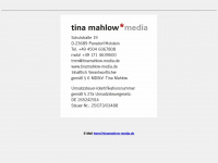 tinamahlow-media.de Webseite Vorschau