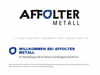 affoltermetall.ch Webseite Vorschau