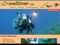 traveldiver.net Webseite Vorschau