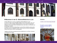 marienstiftskirche.de Webseite Vorschau