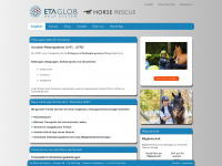 horse-rescue.ch Webseite Vorschau