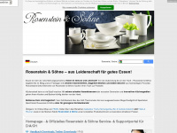 rosensteinundsoehne.com Webseite Vorschau