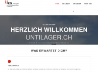 untilager.ch Webseite Vorschau