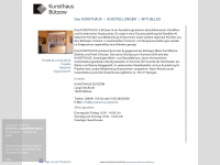 kunsthaus-buetzow.de Webseite Vorschau