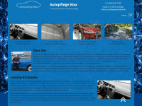 autopflege-max.de Webseite Vorschau