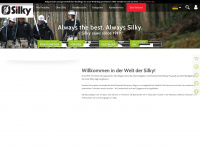 silky-europe.de Webseite Vorschau