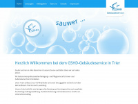 gshd-gebaeudeservice.de Webseite Vorschau