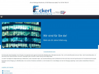gebäudereinigung-eckert.com Webseite Vorschau