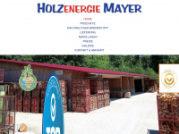 holzenergie-mayer.de Webseite Vorschau