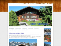 chalet-hubel-gstaad.ch Webseite Vorschau