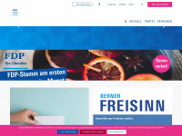 fdp-lyss.ch Webseite Vorschau