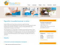 physio-welver.de Webseite Vorschau