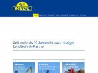 medl-landtechnik.com Webseite Vorschau