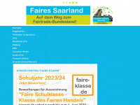 faires-saarland.de Webseite Vorschau