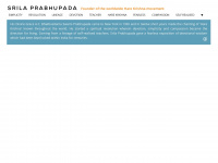 prabhupada.net Webseite Vorschau