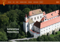 festenburg.at Webseite Vorschau