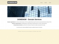 domenum.com Webseite Vorschau