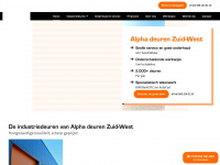 alphadeurennederland.nl Webseite Vorschau