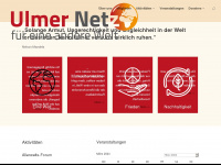 ulmer-netz.org Webseite Vorschau
