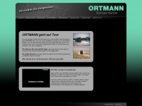 ortmann-transporte.de Webseite Vorschau