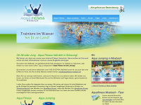 aquafitness-mosbach.de Webseite Vorschau