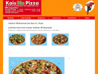 kais-pizza.com Webseite Vorschau