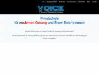 the-school-of-voice.ch Webseite Vorschau