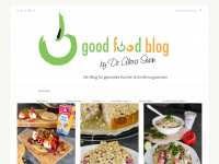 goodfood-blog.de Webseite Vorschau