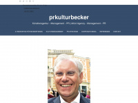 prkulturbecker.de Webseite Vorschau