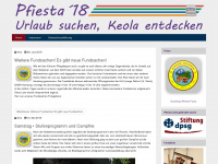 pfiesta.de Webseite Vorschau