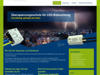 led-feinschutz.de Webseite Vorschau