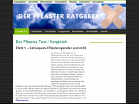 pflaster-test.seliweb.de Webseite Vorschau