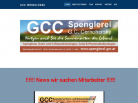 spenglerei-gcc.at Webseite Vorschau