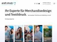 profi-druck.com Webseite Vorschau