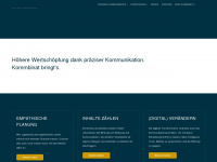 kommbinat.ch Webseite Vorschau