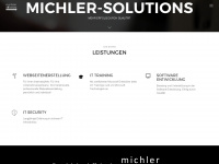 michler-solutions.de Webseite Vorschau