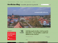 strelitzius.com Webseite Vorschau