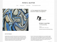 peter-blatter.de Webseite Vorschau