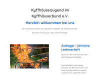 kyffhaeuserjugend.com Webseite Vorschau