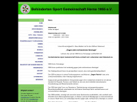 behinderten-sport-gemeinschaft-herne-1955.de Webseite Vorschau
