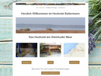 heuhotel-battermann.de Webseite Vorschau